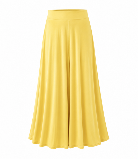 FLOWING WIDE - LEG PALAZZO PANTS